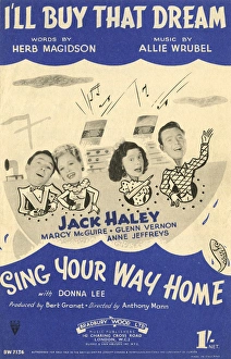 Images Dated 29th August 2017: I ll buy that dream - Music Sheet Cover