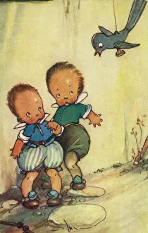 Attwell Prints: Once I saw a little bird