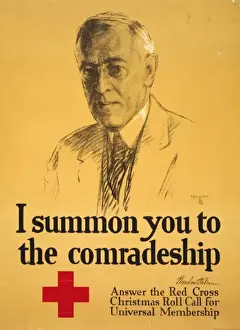 Membership Prints: I summon you to the comradeship - Woodrow Wilson Answer