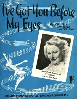 I ve got you before my eyes - Music Sheet Cover