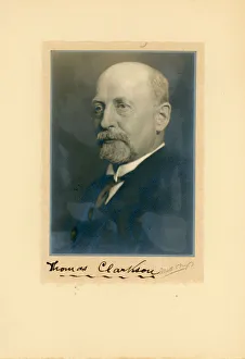 Elliott Prints: IAE President, 1919-20, Thomas Clarkson, by Elliott and Fry