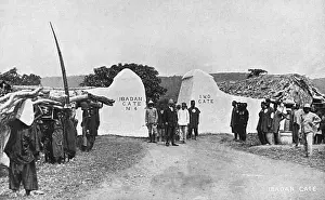Circular Prints: Ibadan Gate - Nigeria, West Africa