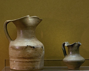 Lleida Collection: Iberian art. Spain. Catalonia. Oenochoe. 3rd century B.C. Si