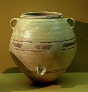 Civilization Collection: Iberian art. Vessel with decanter beak. 3rd century BC