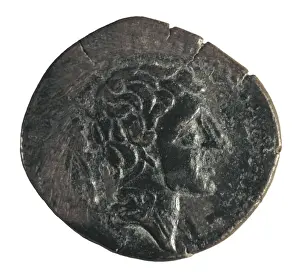 Iberic Prints: Iberian coin of the city of Saitabi (Jᴩva)