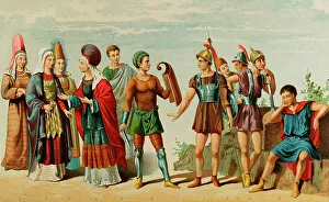 Historia Prints: Iberian Peninsula. Ancient History. From left