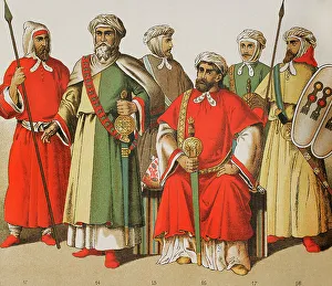 Historia Prints: Iberian Peninsula. Emirate of Granada in the 14th