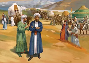 Images Dated 24th September 2019: Ibn Battuta on his way to Golden Horde