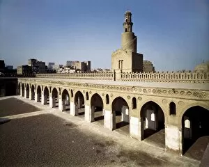 Abbasid Collection: The Ibn Tulun Mosque. 879. EGYPT. Cairo. Islamic
