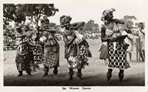 Images Dated 9th August 2018: Ibo Women, Nigeria - Traditional Dancing
