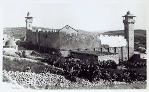 Palestinian Prints: Ibrahimi Mosque at Machpelah, Hebron, West Bank, Palestine