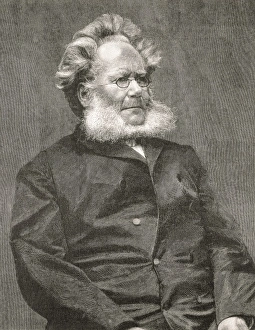 Henrik Collection: Ibsen, Henrik (1828-1906). Norwegian dramatist