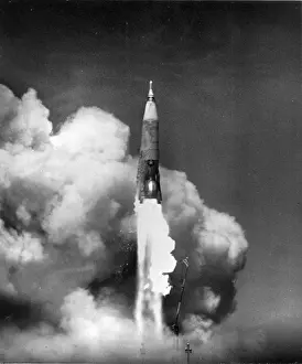 An ICBM test launch - Air Force Missile Test Centre