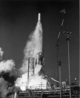 An ICBM test launch - Air Force Missile Test Centre