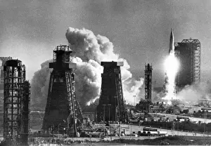 1962 Prints: An ICBM test launch - Air Force Missile Test Centre