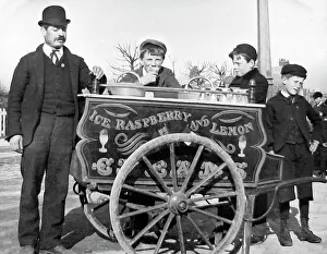 Stall Prints: Ice-cream Stall Victorian period
