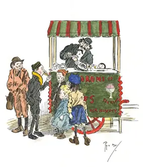 Ices Prints: Ice Cream Vendor, London