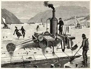 Blades Prints: Ice-cutting Machine