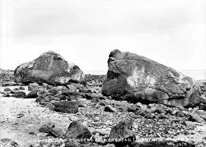 Ice Deposited Boulders at Whitehead, Co. Antrim