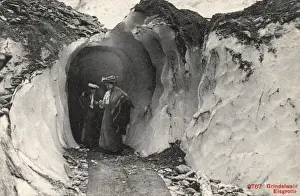 Grindelwald Prints: Ice Grotto in Alps