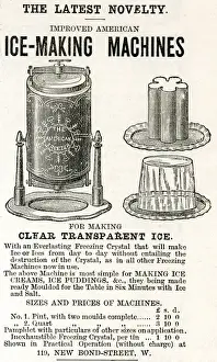 Moulded Prints: Ice-making machine 1883