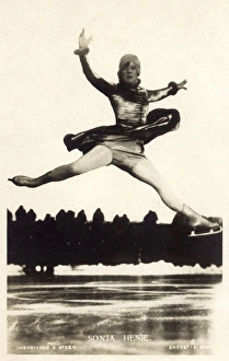 Ice Skater Sonja Henie Ice Skater Sonja Henie