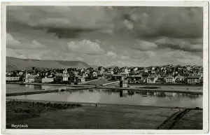 Icelandic Prints: Iceland - Reykjavik - Panoramic view