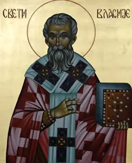 Icon of a Saint. Dubrovnik. Croatia