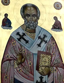 Icon of a Saint. Dubrovnik. Croatia