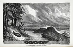 Ideal Prints: Ideal landscape of the Keuper Sub-period