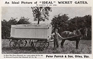 Ideal Wicket Gates - transported by horse cart - Yorkshire