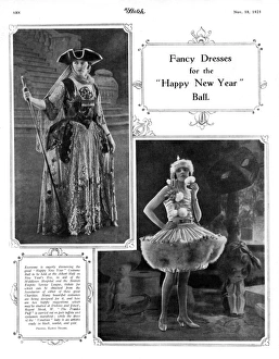 Images Dated 11th April 2016: Ideas for New Years Eve Fancy Dress, 1926