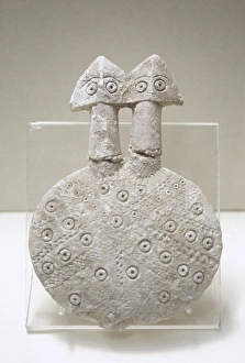 Millennium Collection: Idol. Third millennium BC. Water marble. Turkey