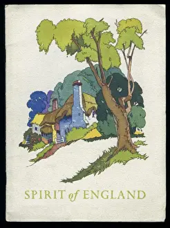 Idyllic country scene, Spirit of England