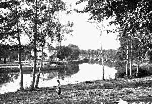 Iffley River Thames Victorian period