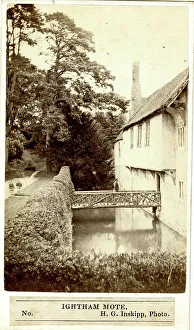 Ightham Prints: Ightham Mote Bridge, Kent