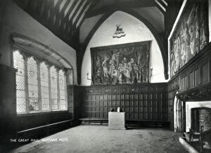 Fireplace Gallery: Ightham Mote, Kent - The Great Hall