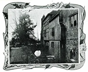 Ightham Prints: Ightham Mote, Kent, medieval manor house