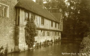 Ightham Prints: Ightham Mote, Kent, side view