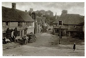 Sevenoaks Prints: Ightham Village, Kent