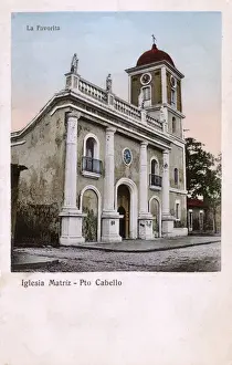 Puerto Prints: Iglesia Matriz, Puerto Cabello, Venezuela, Central America