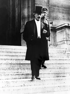Negotiations Gallery: Ignacy Paderewski, Polish delegate at Versailles, France