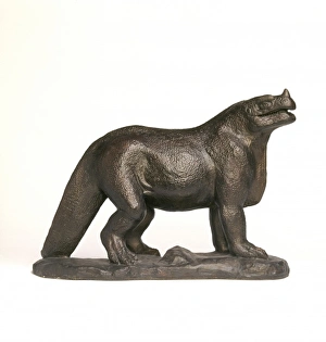 Hadrosauriformes Collection: Iguanodon model 1854