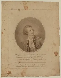 Il Capitano Vincenzo Lunardi, nato in Lucca li 3 gennajo 175