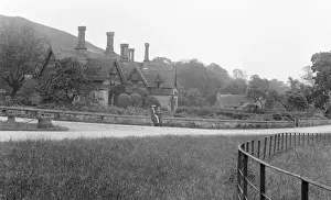Ilam Prints: Ilam Hall, Derbyshire