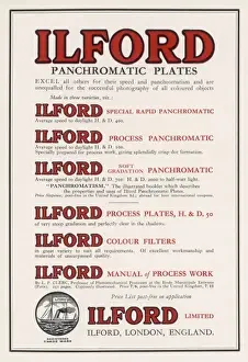 Ilford Prints: Ilford Photographic 1929
