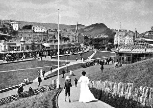 Ilfracombe Capstone Hill and Promenade early 1900s
