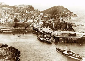 Paddle Prints: Ilfracombe Harbour, Victorian period