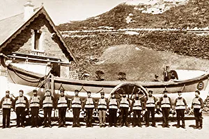 Ilfracombe lifeboat and crew