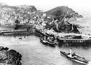 Ilfracome Harbour Victorian period